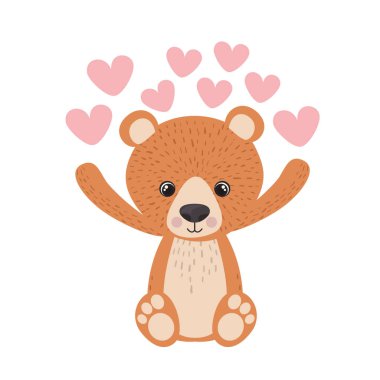 bebek odası dekorasyonu için oyuncak ayı