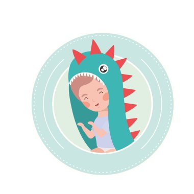 sevimli bebek avatar karakter oynuyor