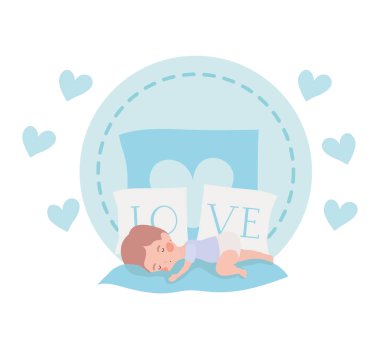 sevimli bebek avatar karakter oynuyor