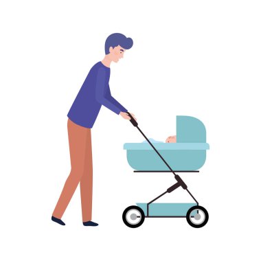 Bebek tasarımı ile izole baba