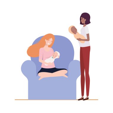 Bebek tasarımı ile izole anneler