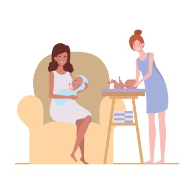 Bebek tasarımı ile izole anneler