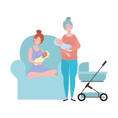 Bebek tasarımı ile izole anneler