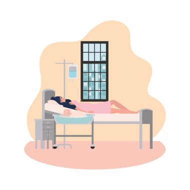 Bebek tasarımı ile izole anne