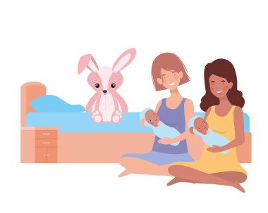 Bebek tasarımı ile izole anneler