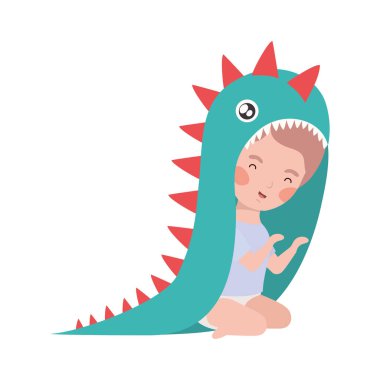 İzole erkek bebek tasarım vektör illüstrasyon