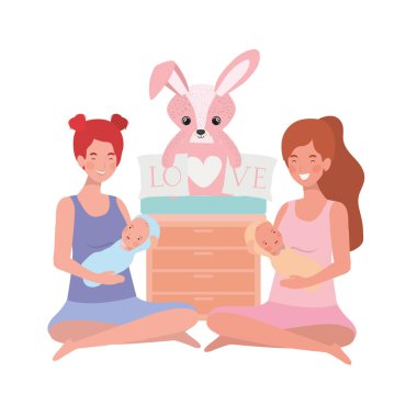 Bebek tasarımı ile izole anneler