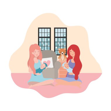 Bebek tasarımı ile izole anneler