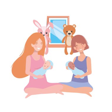 Bebek tasarımı ile izole anneler