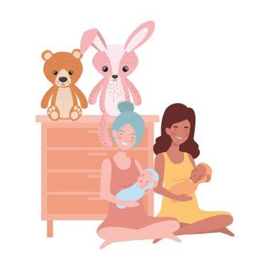 Bebek tasarımı ile izole anneler