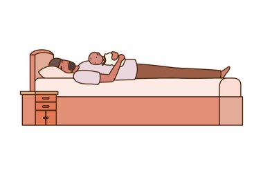 Bebek tasarımı ile izole baba