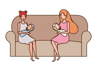 Bebek tasarımı ile izole anneler