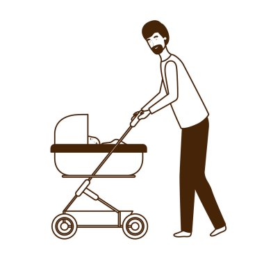 Bebek tasarımı ile izole baba