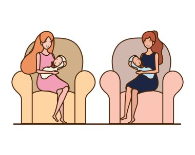 Bebek tasarımı ile izole anneler