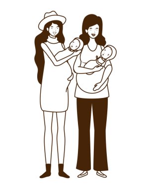 Bebek tasarımı ile izole anneler