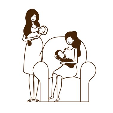 Bebek tasarımı ile izole anneler