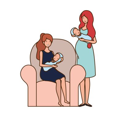 Bebek tasarımı ile izole anneler