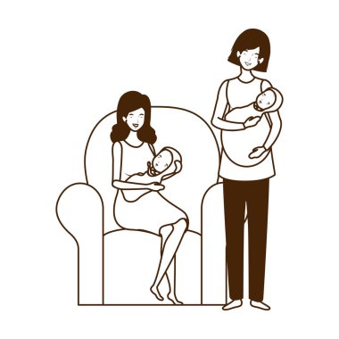 Bebek tasarımı ile izole anneler