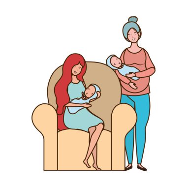 Bebek tasarımı ile izole anneler