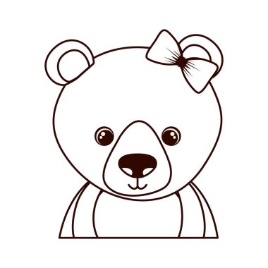 çerçeve ile sevimli ve sevimli rakun