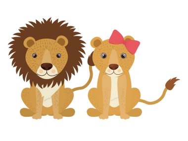 Beyaz arka planda hayvanlarla kutlama kartı