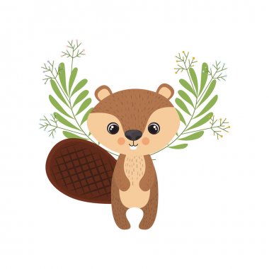 çelenk ile sevimli ve sevimli sincap