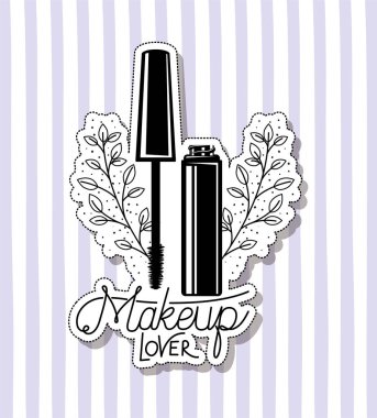 kirpik çerçeve içinde makyaj