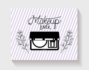 göz farları çiçek çerçeve makyaj