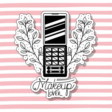 çerçeveiçinde makyaj göz farları