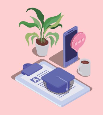 akıllı telefon ile online eğitim teknolojisi