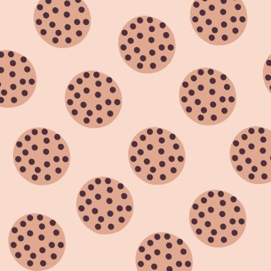 fırın çikolatalı kurabiye desen