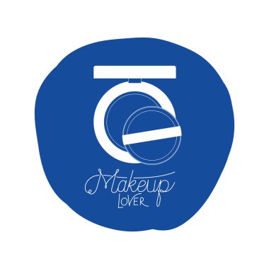 Beyaz arka plan üzerinde far paleti