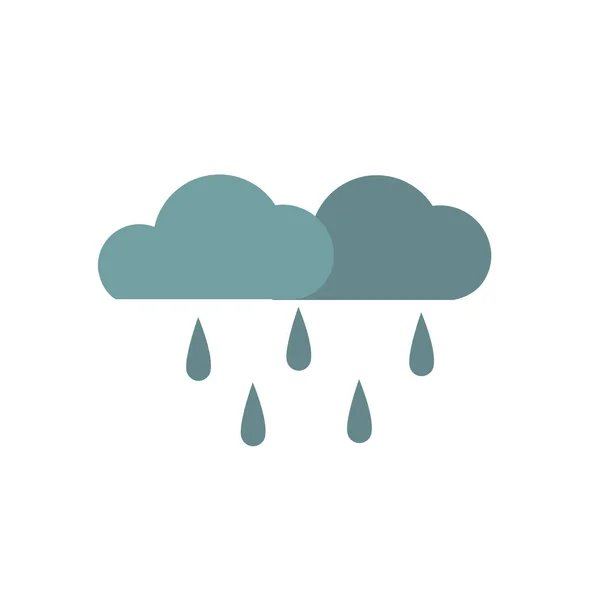 Belle icône isolée nuage illustration vectorielle — Image vectorielle