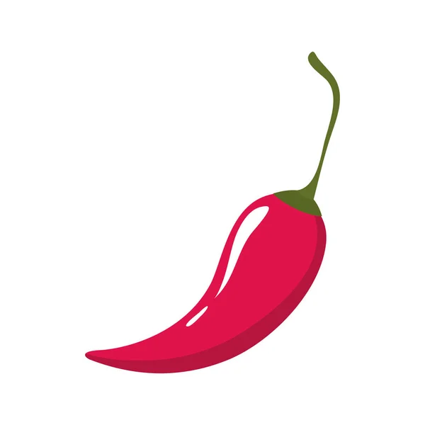 Paprika's Mexicaanse geïsoleerde pictogram — Stockvector