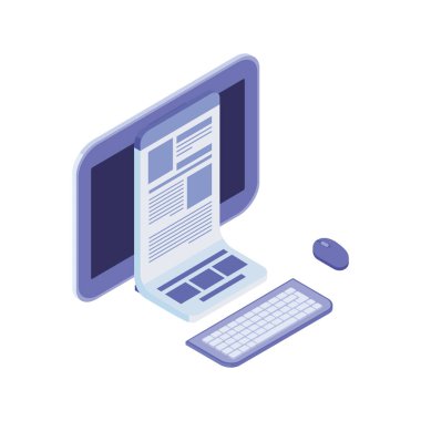 kağıt yapraklı masaüstü bilgisayar ekranı