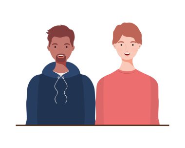 beyaz zemin üzerinde genç erkek