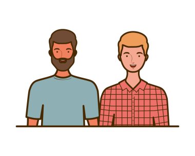 beyaz zemin üzerinde genç erkek