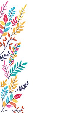 desen renkli çiçekler izole simgesi