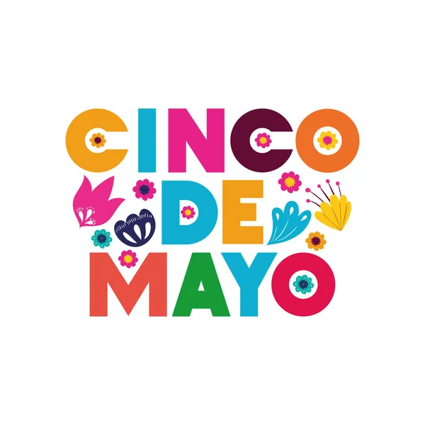 Изолированная иконка cinco de mayo — стоковый вектор