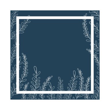 desen bitkiler ve otlar izole simgesi