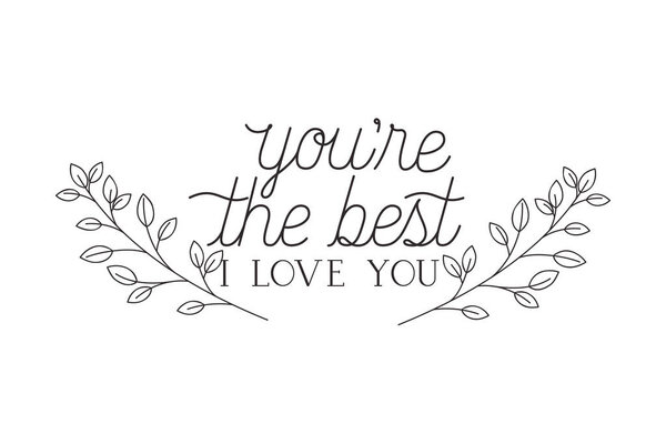 mom you are the best label icon