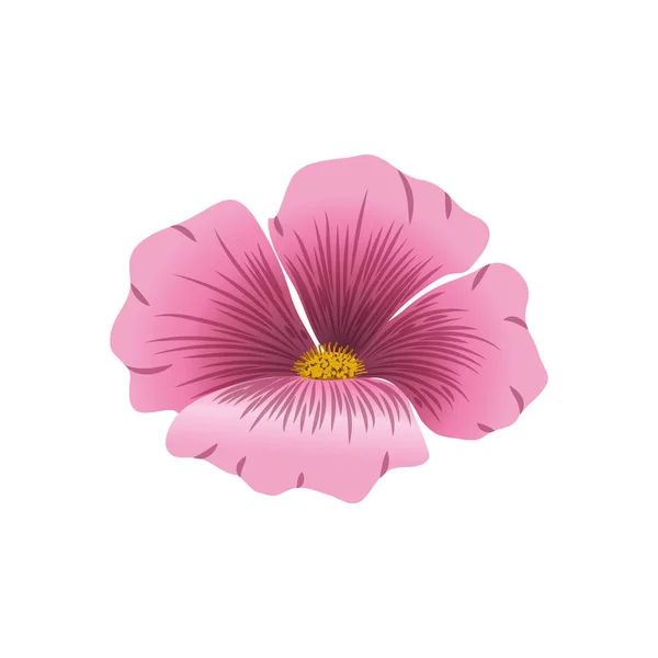 美しい花分離アイコン — ストックベクタ