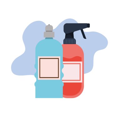 beyaz arka plan üzerinde pet damat konteyner