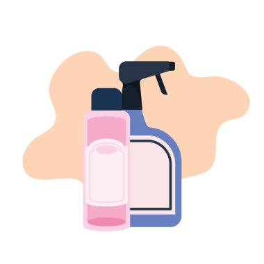 beyaz arka plan üzerinde pet damat konteyner