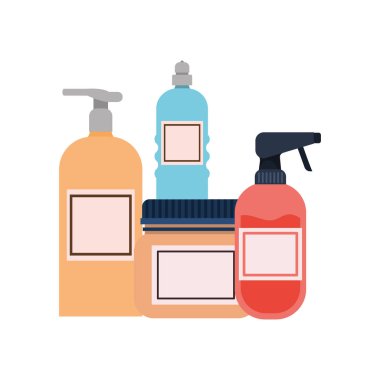 beyaz arka plan üzerinde pet damat kapları