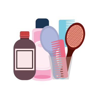 beyaz arka plan üzerinde evcil hayvan damat seti