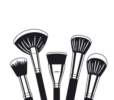 aplikatör seti fırça aksesuarları makyaj