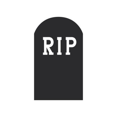 beyaz arka plan üzerinde mezarlık mezar taşı