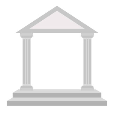 kemer sütunmimarisi yalıtılmış simgesi