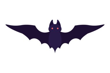 cadılar bayramı yarasa hayvan karakter simgesi